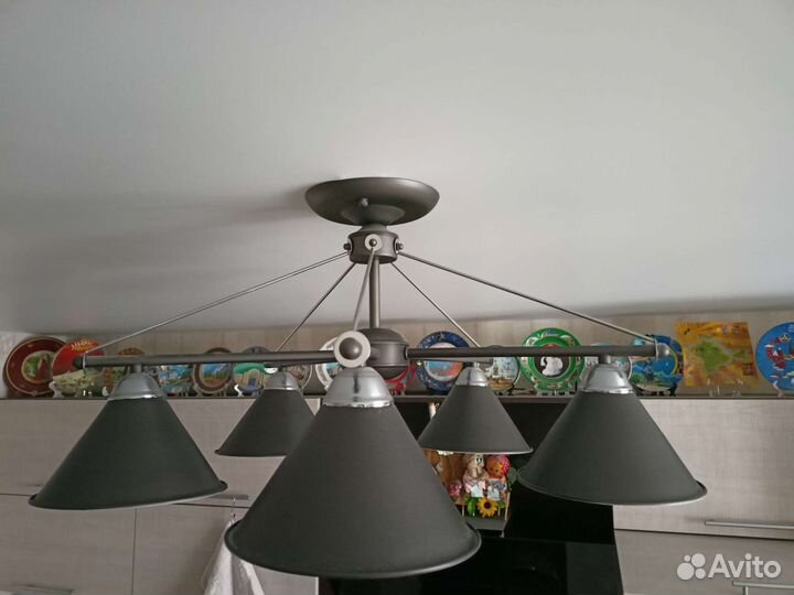 Люстра в стиле лофт