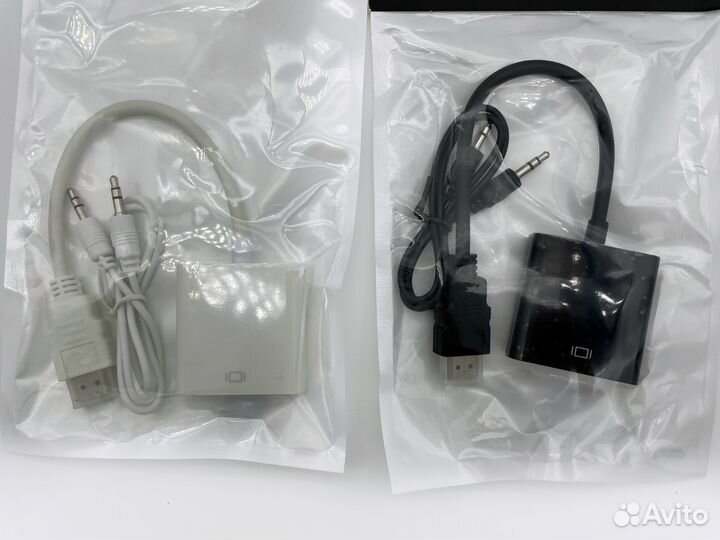 Адаптер переходник hdmi - VGA + AUX
