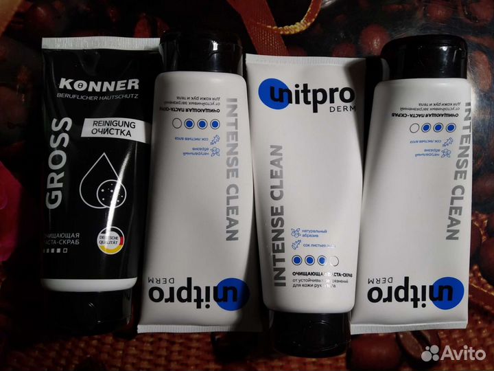 Крема и Очищающая паста-скраб