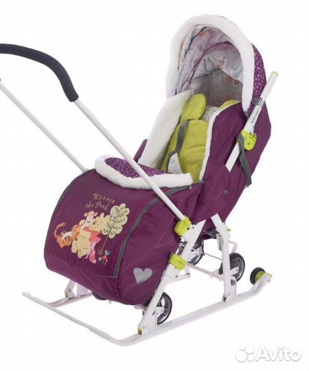 Детские санки коляска ника Дисней