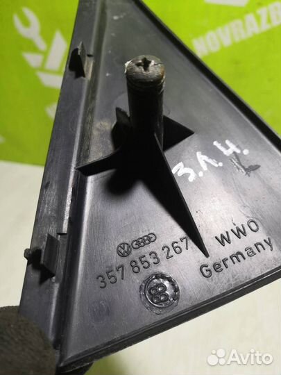 Накладка двери задней левой Фольксваген Пассат Б3