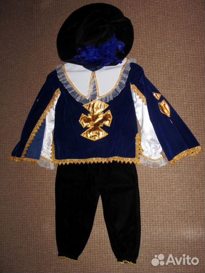 Детский карнавальный костюм Мушкетера