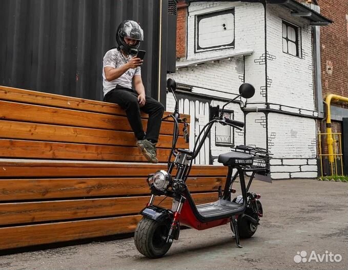 Электроскутер WS-mini R 2.0 15Ah Red RC 2023 N E W