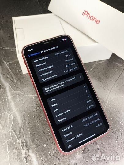 iPhone Xr, 64 ГБ
