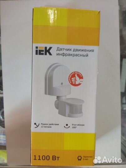 Датчик движения инфракрасный IEK