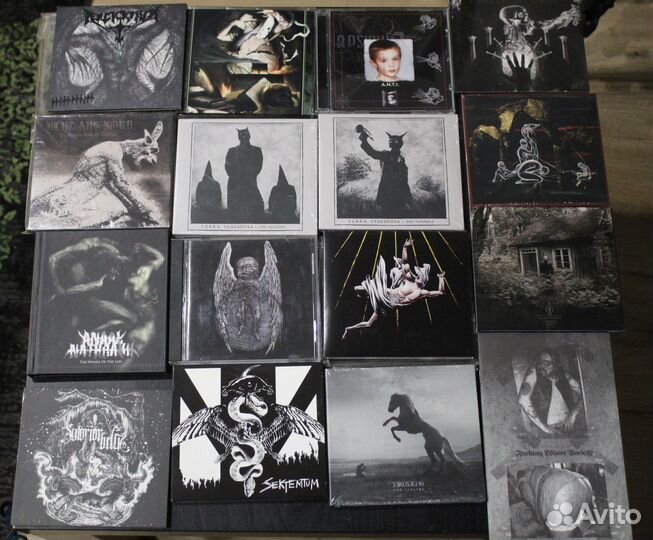 Фирменные CD Black Metal