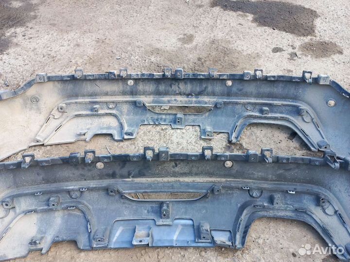 Лада Веста кросс юбка заднего бампера