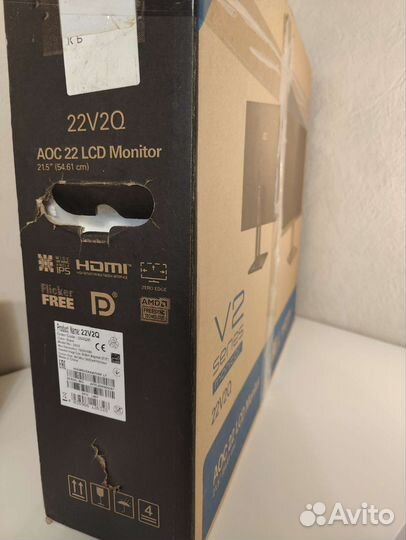 Монитор FullHD 22