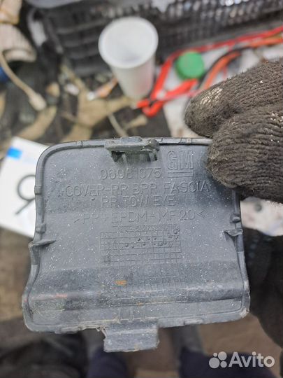 Заглушка в бампер шевроле круз