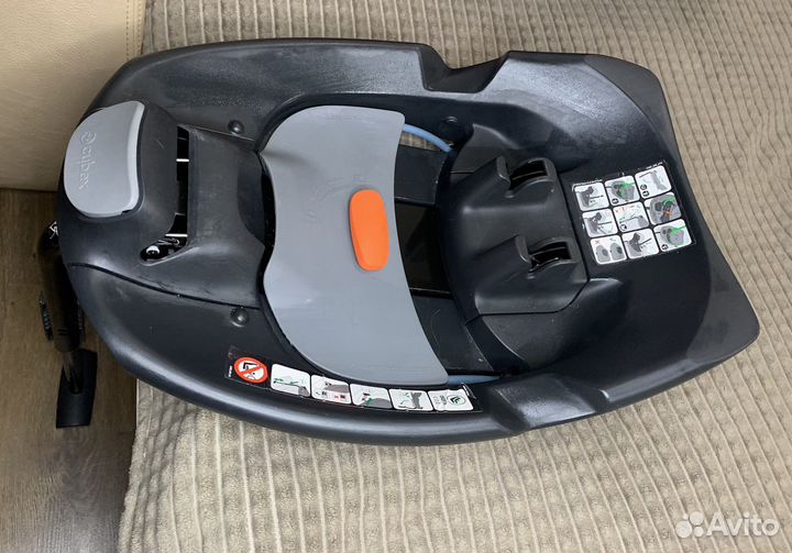 Автолюлька cybex aton Q + база isofix