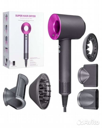 Фен dyson super hair dryer