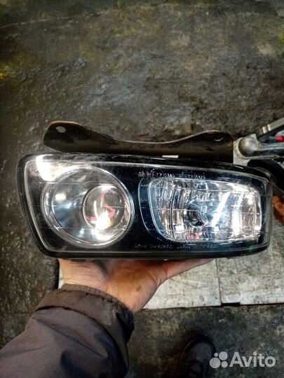 Противотуманка в бампер Subaru legacy bg5