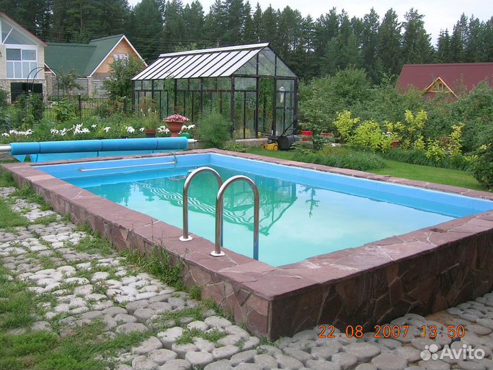 Строительство бетонного бассейна