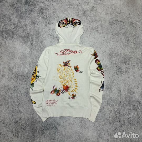 Зип худи ed hardy by christian audigier оригинал