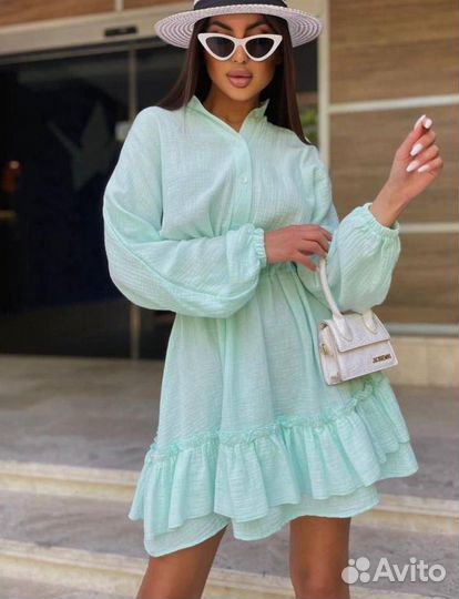 Платье летнее женское Муслин