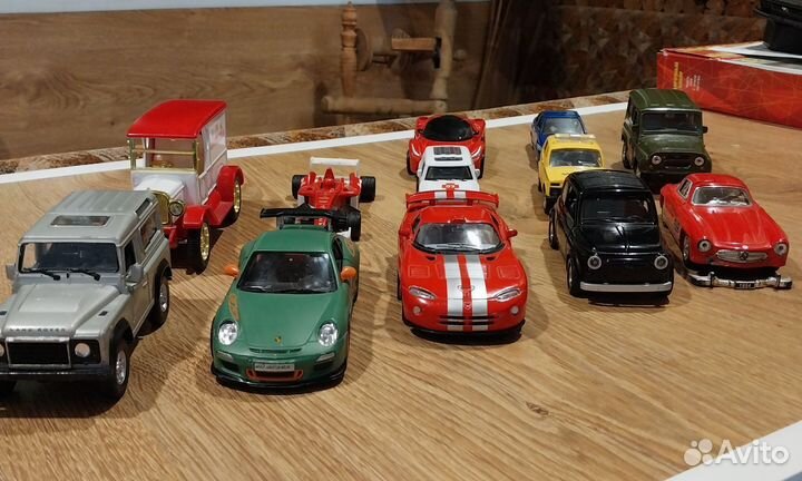 Машинки металлические маштабные модели автомобилей