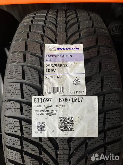 Michelin Latitude Alpin LA2 2.25/55 R18 109B