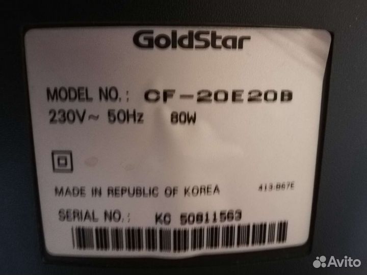 Телевизор goldstar