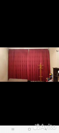 Шторы две шт, плотные с узорами