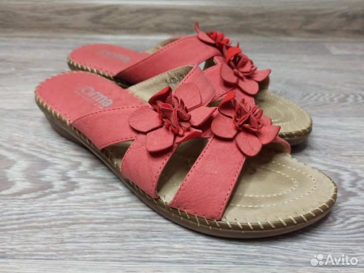 Шлепки женские, р 37