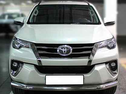 Защита бампера одинарная d-76 Toyota Fortuner