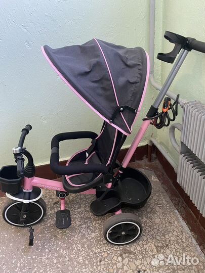 Велосипед трехколесный Kreiss с тентом