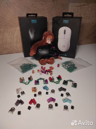 Платы Logitech G Pro Wireless / Superlight v1 и v2