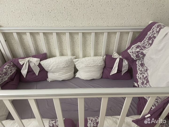 Бортики в детскую кроватку