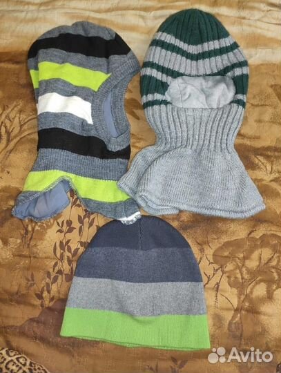 Зимние шапки, шлемы (балаклавы)