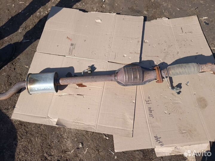 Резонатор Hyundai Solaris 2