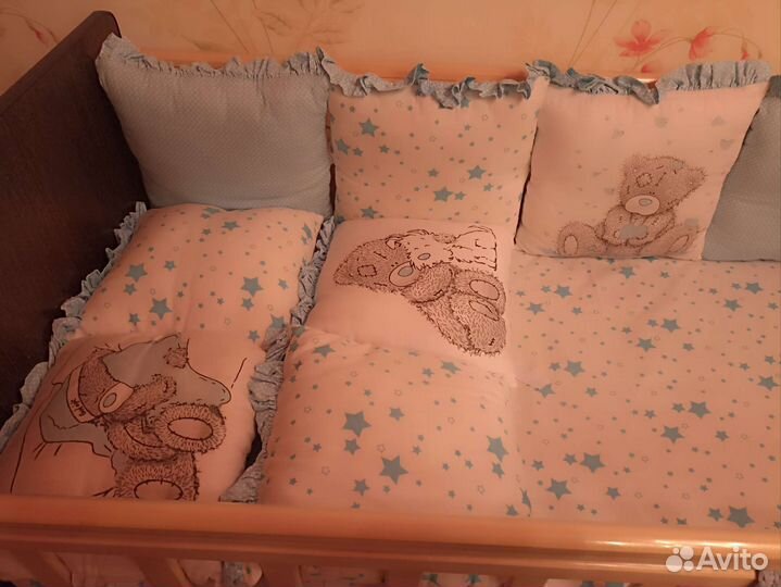 Бортики в детскую кроватку