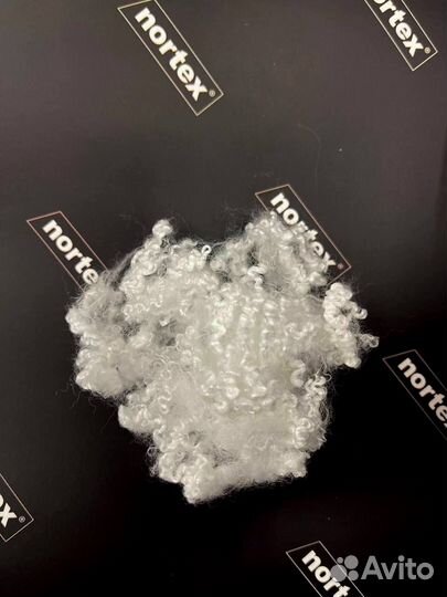 Волокно высокоизвитое полое с силиконом