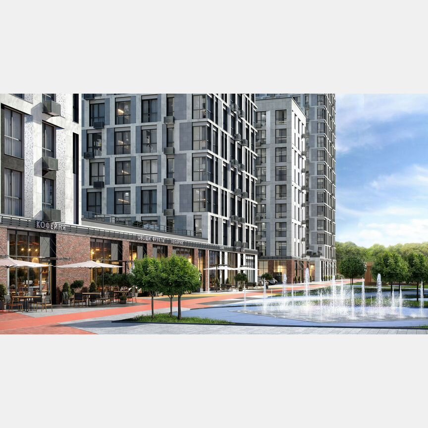 2-к. квартира, 57,6 м², 9/9 эт.