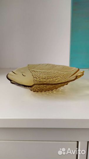 Цветное стекло СССР посуда/ конфетница Уршельский