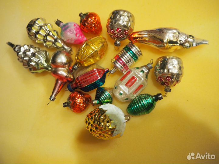 Ёлочные игрушки гдр и СССР