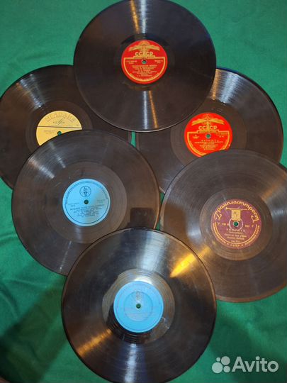 Пластинки патифон 78 оборотов