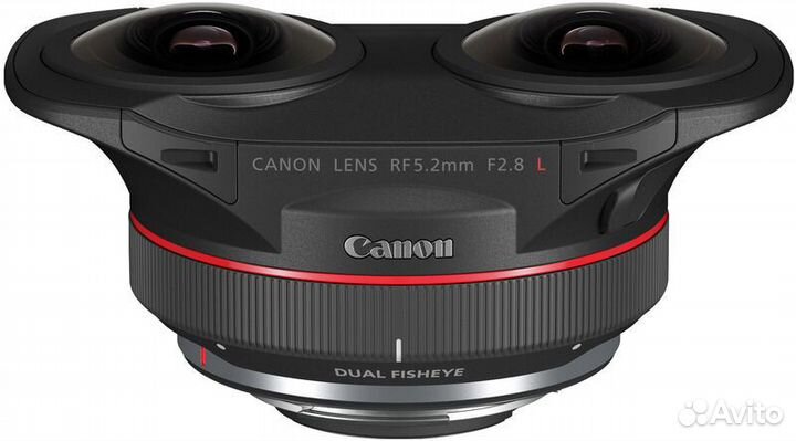 Объектив Canon RF 5.2mm f/2.8 L Dual Fisheye