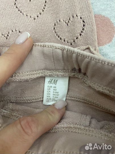 Костюм на девочку 68 h&m