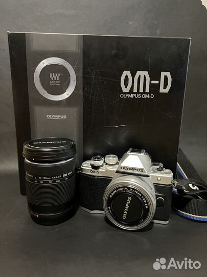 Olympus OM-D E-M10 Mark ii с двумя объективами