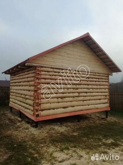 Сруб для бани со сборкой