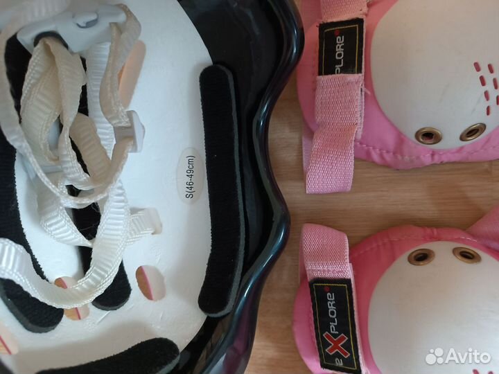 Детский шлем и защита для роликов