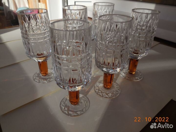 Фужеры хрустальные СССР