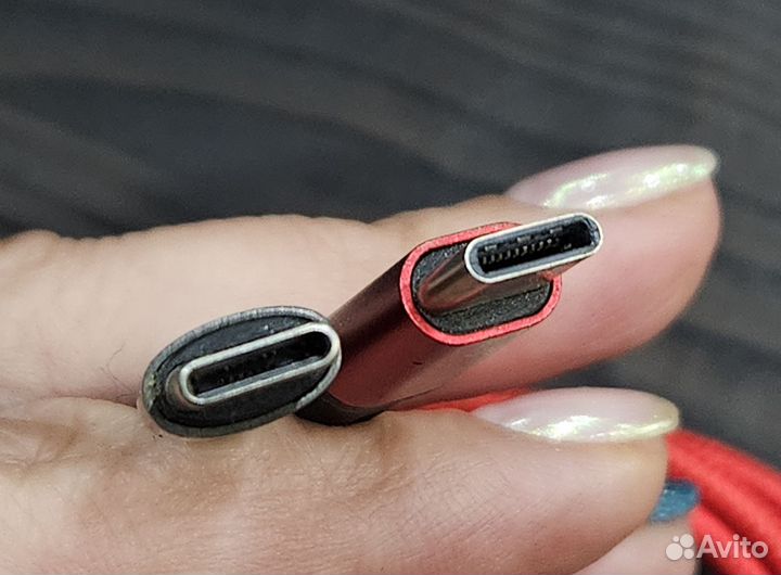 Кабель USB e type 1 метр 2 штуки