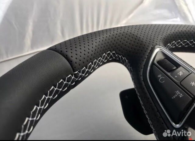Перетяжка руля / перешив руля/ перешивки салона