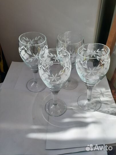 Бокалы Хрусталь советский