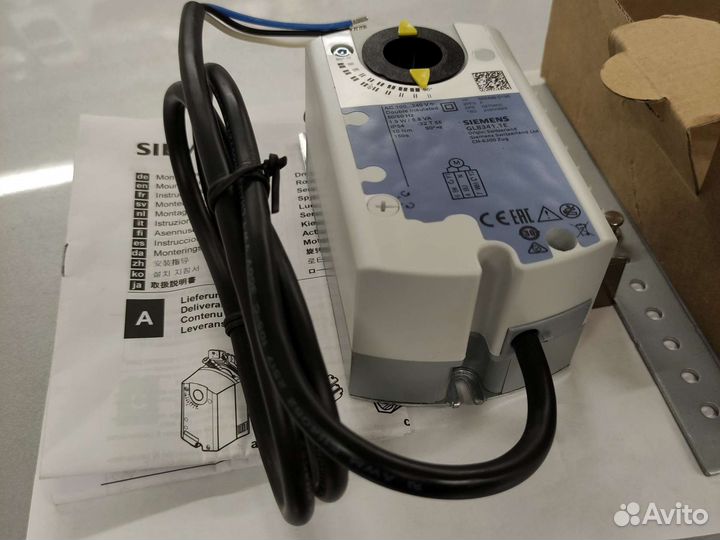 Привод воздушной заслонки Siemens GLB341.1E