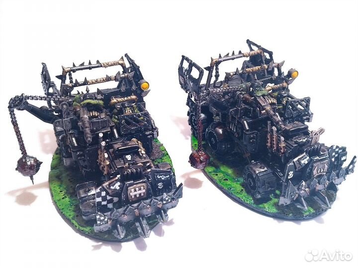 Warhammer 40000 миниатюры ORK trukk