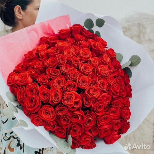 Свежие розы. Доставка от производителя. 24/7