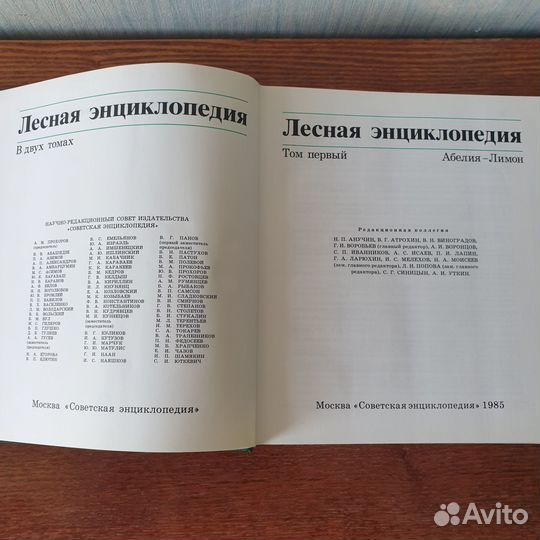 Лесная энциклопедия 2 т, иллюстрированная энциклоп