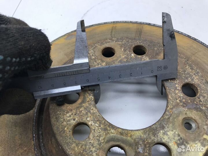 Диск тормозной задний Audi A6 (C6) tfsi 2008 г.в